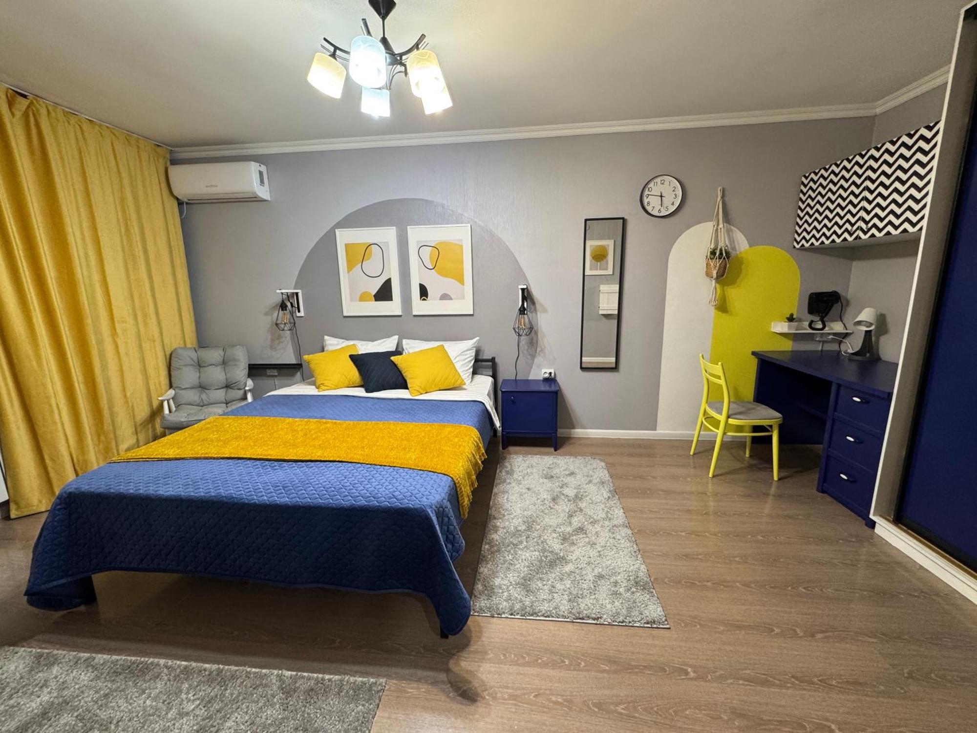 Almatyda На Басенова Apartman Szoba fotó
